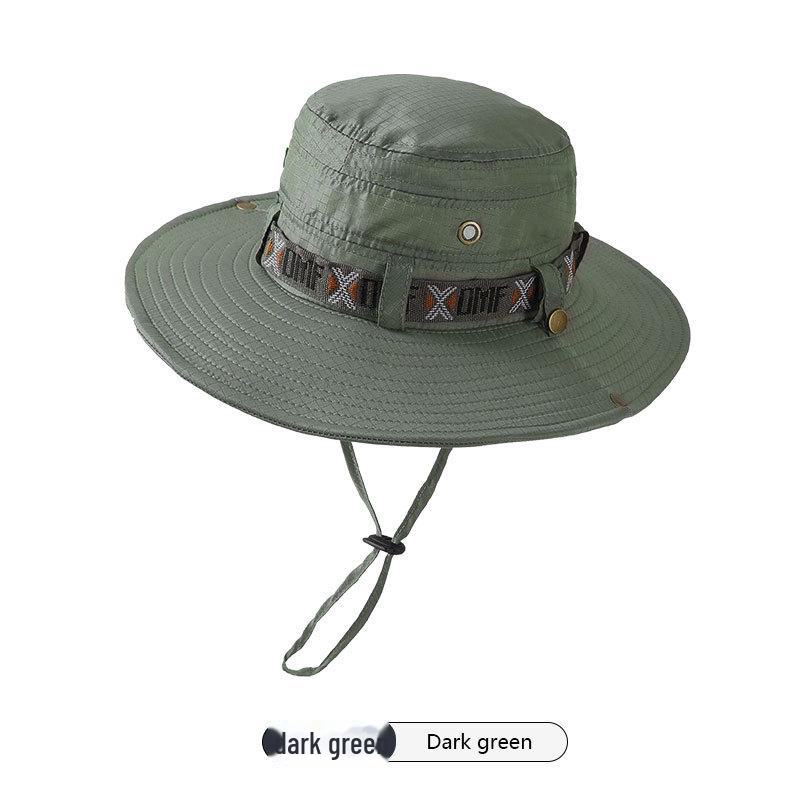 Unisex Wide Brim Sun Protection Hat for Outdoor Activities