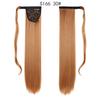 LISI HAIR Long Straight Wrap Around Clip In Ponytail Hair Extension Heat Resistant Synthetic  Pony Tail Fake Hair