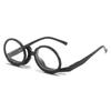 HS2145UP Unisex Readers Eyeglasses 90 Rotating Lens Light Blue/Blue/Red Walking Glasses PC Temples Presbyopia Reading Glasses
