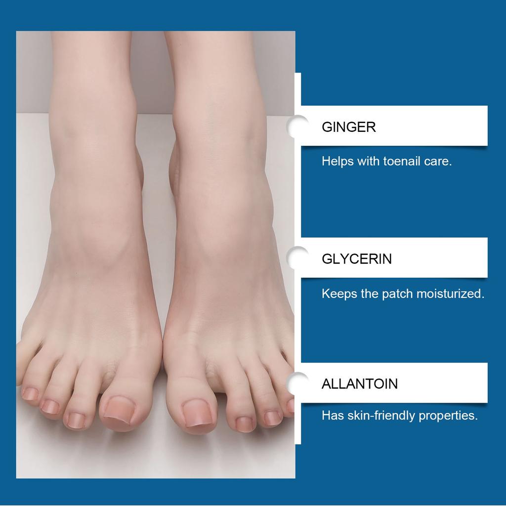Патч для коррекции ногтей на ногах Улучшает состояние ногтей, Помогает в и Ухаживает за Патчами для ногтей