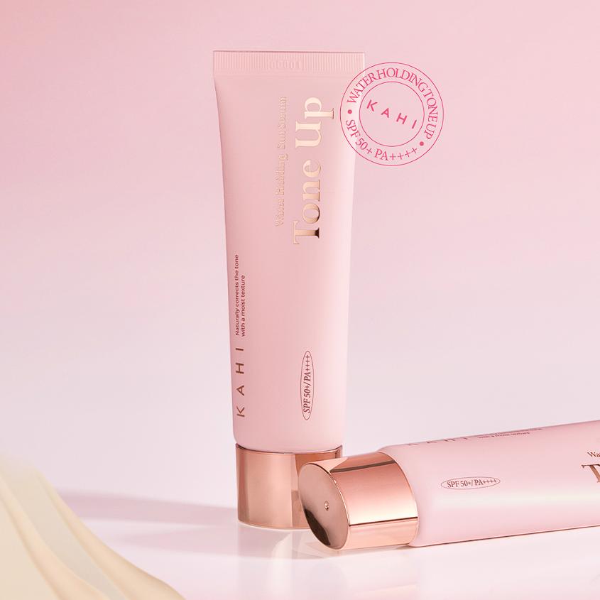 KAHI Солнцезащитная сыворотка Water Hold Tone Up SPF 50+ PA++++ 50 мл