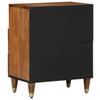 Nightstand Honey Brown 50 x 33 x 62 cm Solid Mango Wood