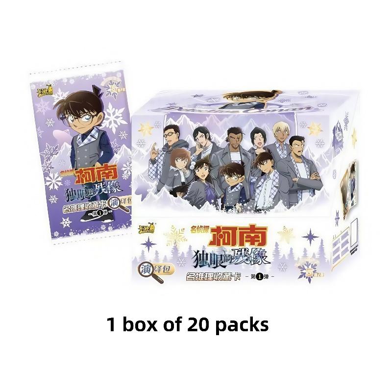 Genuine Name Detective Conan Series Cards, One Eyed Afterimages, Anime Merchandise, Children's Collection Toys, Gift Cards
