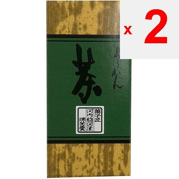 Kawachi Surugaya Мини Ёкан (коричневый) 1 шт. Вагаси