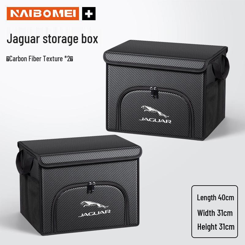 Jaguar Car Trunk Folding Storage Box for XFL, E/F-PACE, XF, XEL, XJL Models