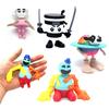3D Лягушка Tralalero Tralalas Brainrot Tungtung Sahur Фигурки Кукла Капучино Фигурка Действия Модель Игрушка Декор Подарок