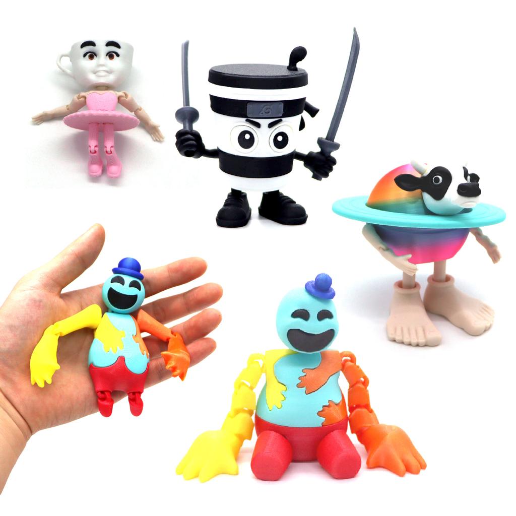 3D Лягушка Tralalero Tralalas Brainrot Tungtung Sahur Фигурки Кукла Капучино Фигурка Действия Модель Игрушка Декор Подарок