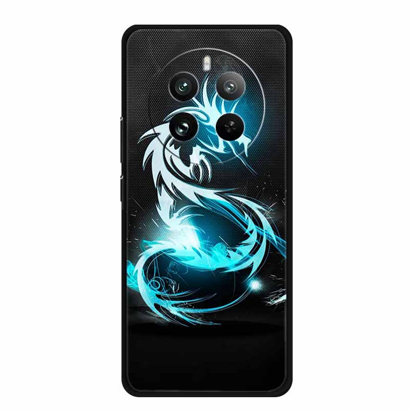Для Realme 12 4G Чехол Realme12 5G Силиконовый Расписной ТПУ Милый Чехол для Realme 12 Pro 5G Обложка Realme 12 Pro+ Funda Realme12 Plus
