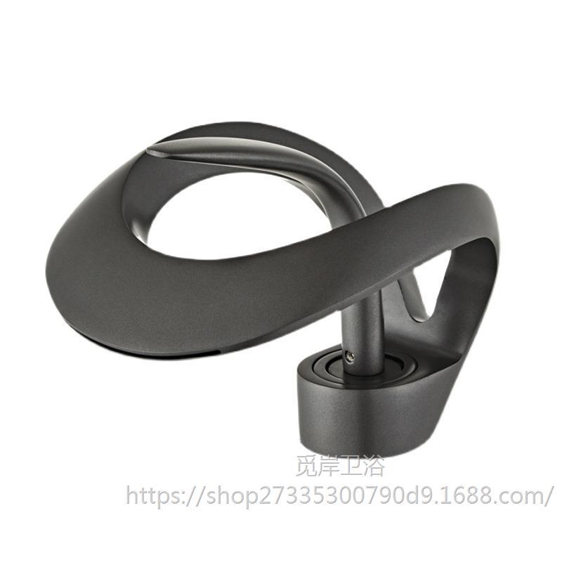 Роскошный медный водопадный кран для ванной комнаты виллы - функция горячей и холодной воды, креативный дизайн для умывальника