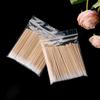 Extension Glue Removing Cleaning Stick Disposable Cotton Swabs Micro Brushes Wood Cotton Buds Swabs
