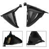 2x Обтекатель для Honda CBR600RR 2007-2012 BS Углеродное волокно Верхняя боковая накладка на нос Обтекатель Накладка на фару