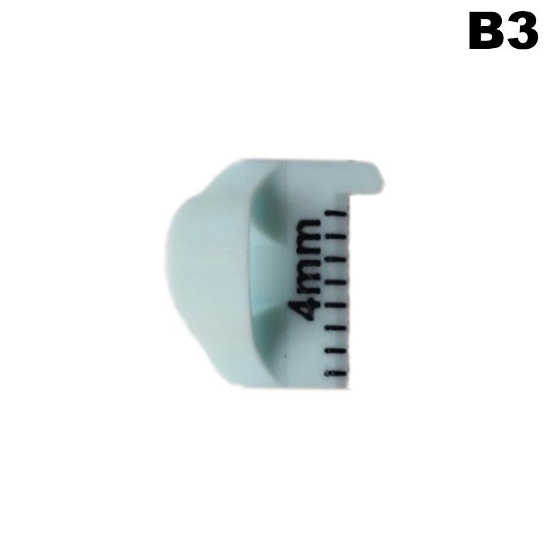 Sewing Needle Gauge Measuring Tool, Finger Ruler Sewing Template For Equal Stitches, Finger Protector, Diy Stitching Guide Tool