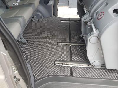 Коврики EVA V2 (Только самовывоз, полный салон, черные) для Mercedes Vito W639 2004-2014 гг