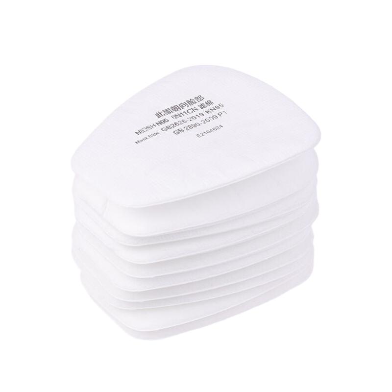 10 шт. Держатель бумажного пылевого фильтра 5N11 для химического распыления, покраски, респиратора 3M 6001/6200/7502/6800, аксессуары для противогаза