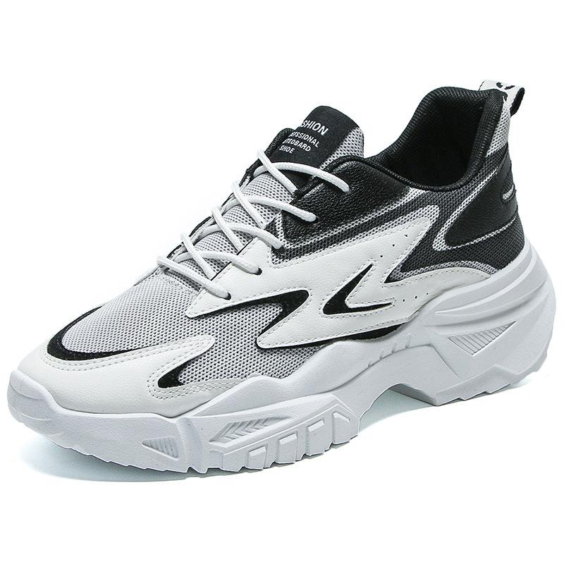 Кроссовки на толстой подошве для мужчин, обувь на платформе, новые дышащие спортивные туфли 2024 года, кроссовки для легкой атлетики, zapatillas hombre