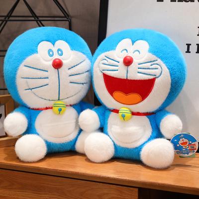 Мультяшная Каваи Плюшевая Игрушка Дораэмон Мягкая Набивная Животная Кукла Куклы Аниме Фигурки Украшение Комнаты Подарки на День Рождения для Девушки