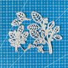 Leaves Die Cuts for Card Making, Metal Cutting Dies, Metal Die Cutting Mold, Scrapbooking Dies, DIY Etched Embossing Stencil for Crafts