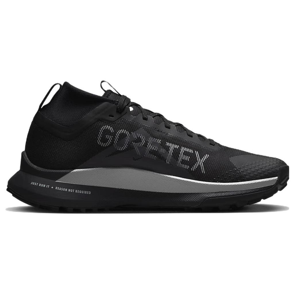 Nike React Pegasus Trail 4 GORE-TEX Black Reflect Silver Мужские кроссовки Wolf-Grey DJ7926-001