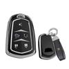 SANRILY Чехол для ключа Cadillac, Держатель для ключей, Чехол для ключа, Защита ключа, Применимо к Cadillac ESV,