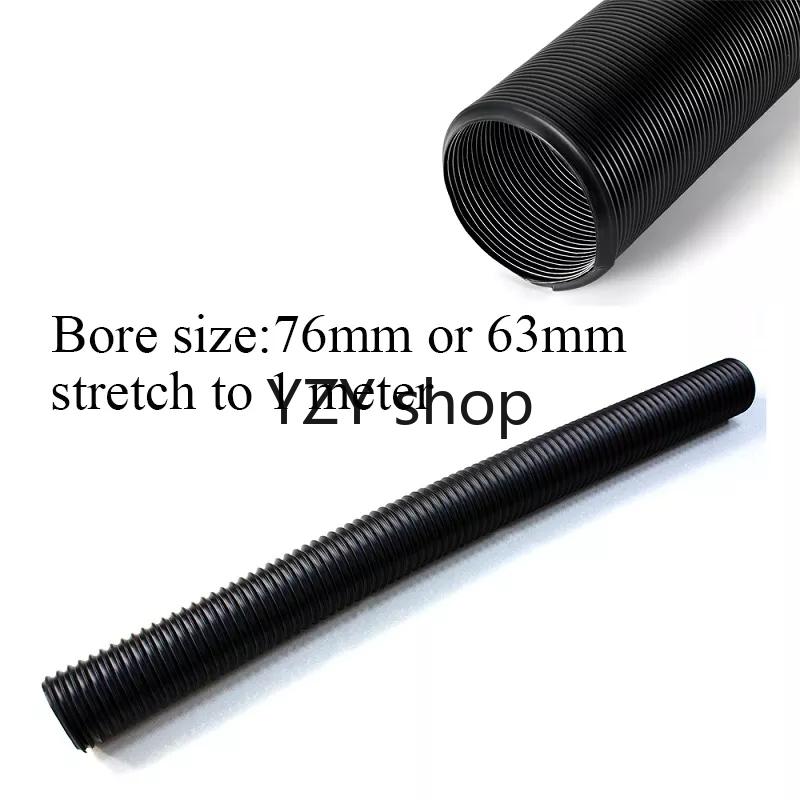 Гибкий воздушный шланг для двигателя автомобиля, термостойкий и водонепроницаемый, воздухозаборная труба, впускная труба, впускной шланг для подачи холодного воздуха