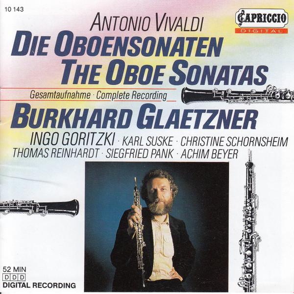 CD A. VIVALDI - Sonata Oboe-Complete 10143 Capriccio 1988 Germany Classical Used