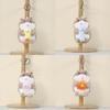 Plush Hamster Keychain Cute Cartoon Toy For School Backpack Kids Gift