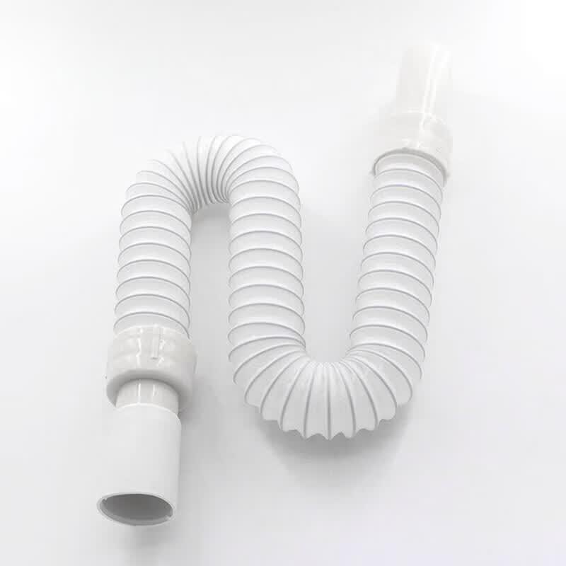 FEEGOO Steel Wire Basin Drain Pipe (5-Pack)