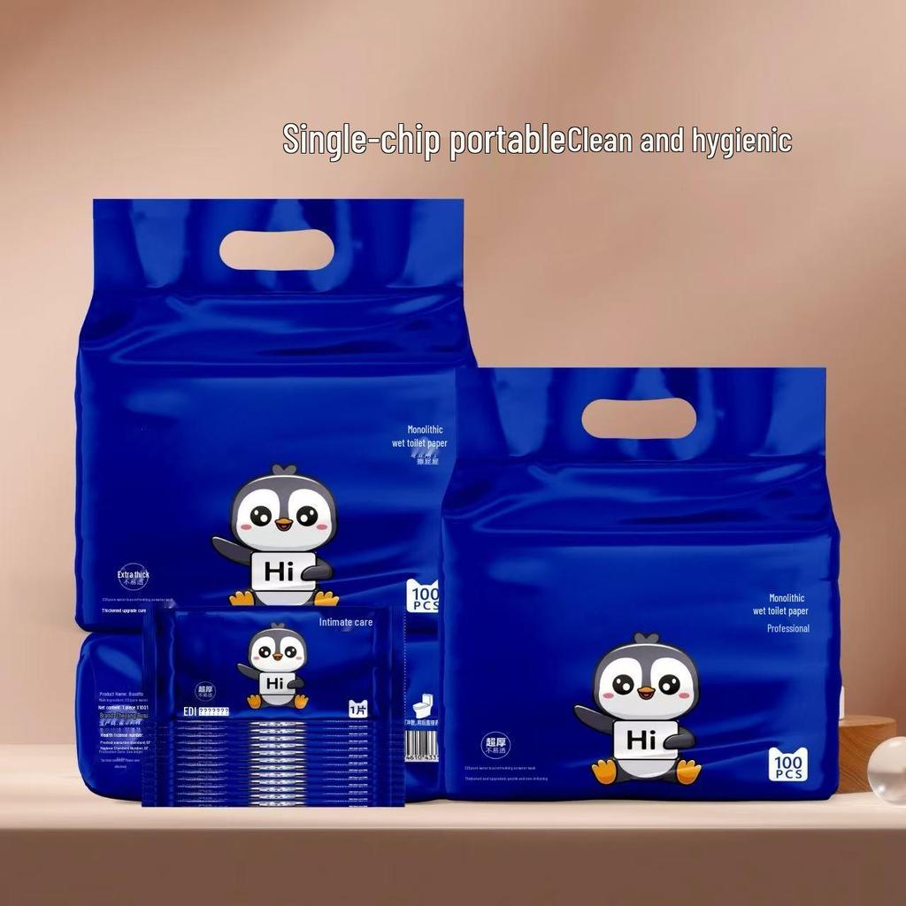Безопасные для младенцев и детей влажные салфетки для туалетной бумаги для гигиены дома