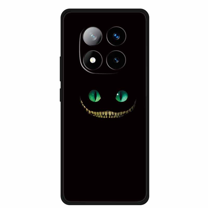 Чехол для Redmi Note 14 Pro+ Животные Мягкий силиконовый ТПУ Чехлы для телефона Задняя крышка Для Redmi Note 14 Pro Plus 5G Волк Ударопрочный Capa