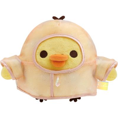 Мягкая игрушка San-X Rilakkuma «Дождливые дни, потом солнечные», Kiiroitori MO98201, В120 x Ш150 x Г110мм