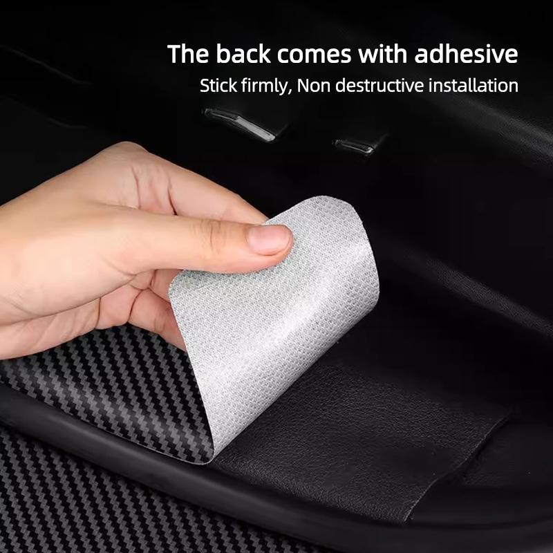 AHK1 Car Door Sill Protector Stickers Threshold Non-slip Pad Mat For Citroen Celysee C6 C3 C5 C1 C2 C4 Aircross Picasso Cactus Berlin