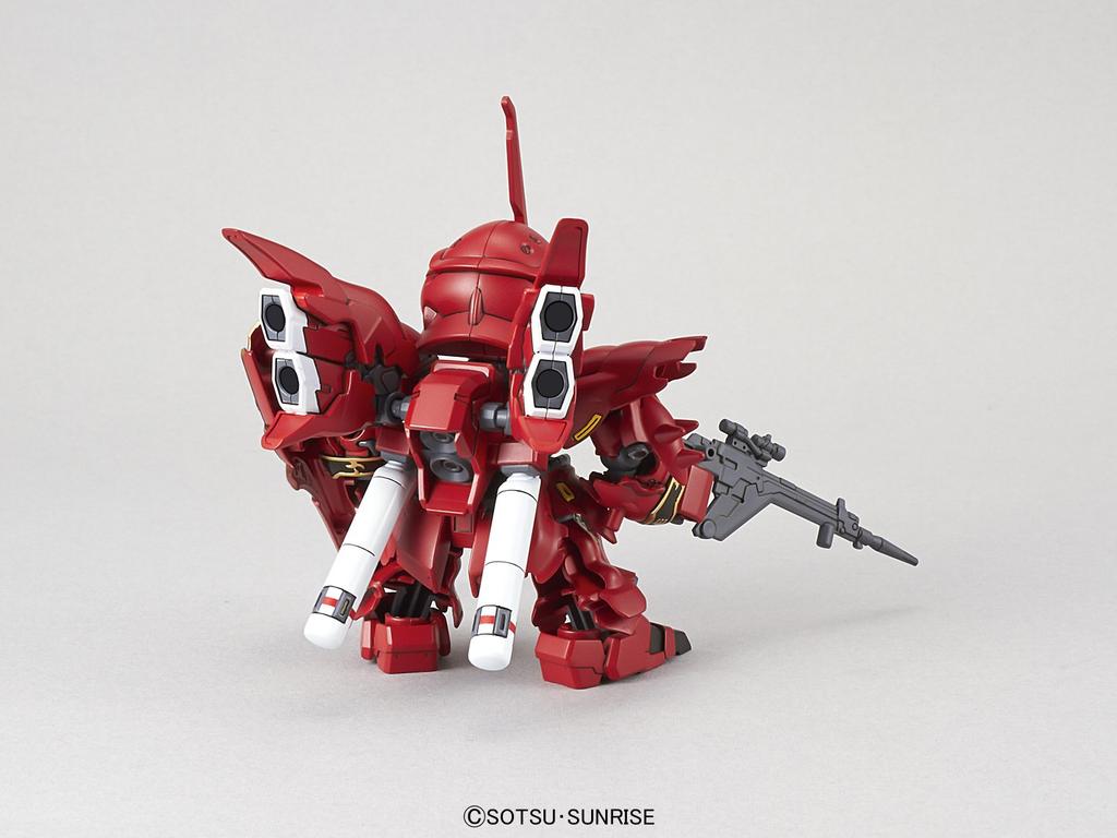 SD Gundam EX Standard Мобильный доспех Gundam UC Sinanju Пластиковая модель Сборная модель Предварительно окрашенная