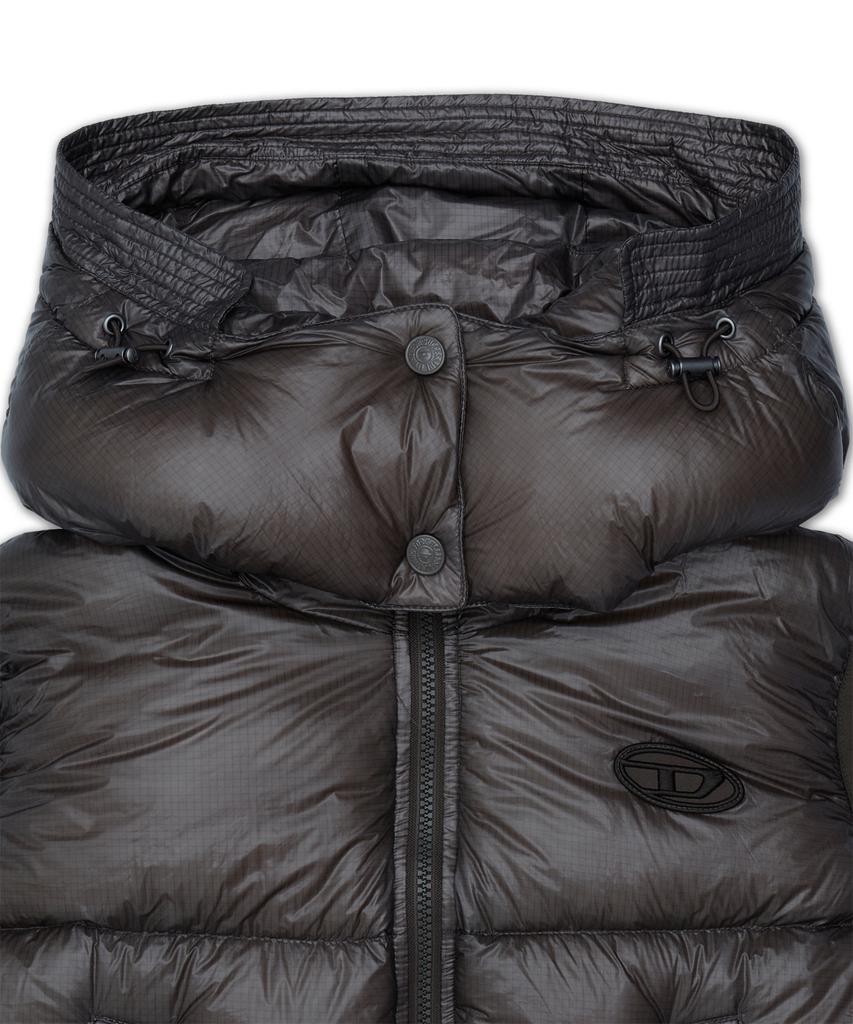 DIESEL W-Fate Down Vest - Brown / A221630Bkcp96H