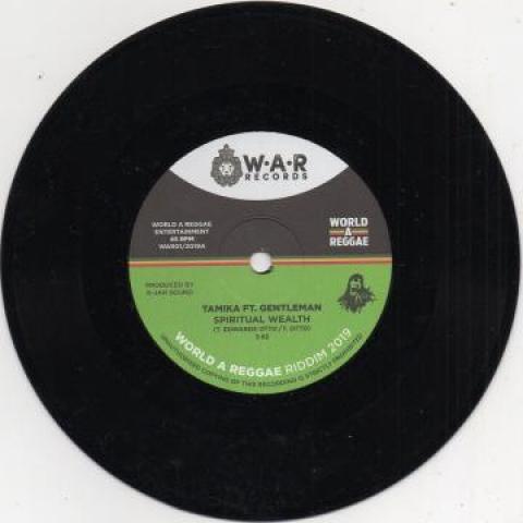 7-дюймовая пластинка GENTLEMAN, TAMIKA / KAMAU IMHOTEP - Spiritual Wealth / Archetype WAR01 World A Reggae 2019 Германия Регги, Ска и Даб