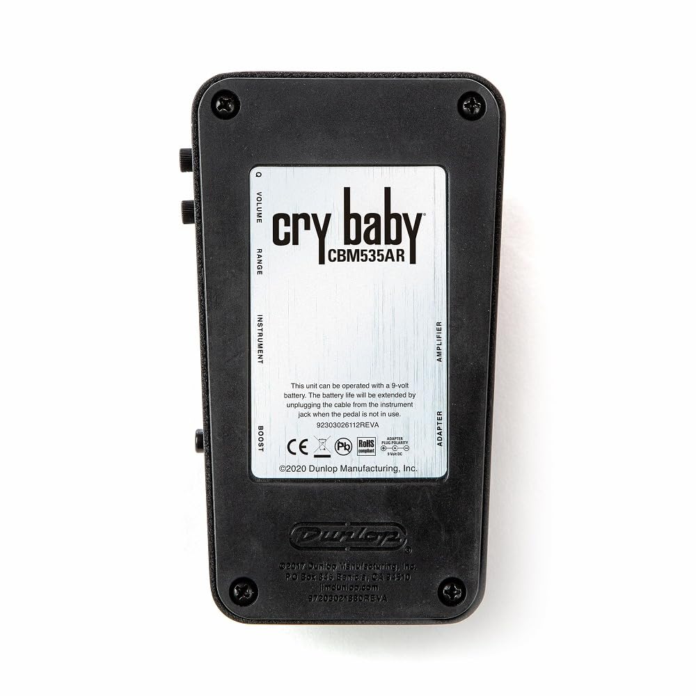 Педаль Crybaby Mini Wah от Джима Данлопа CBM535AR