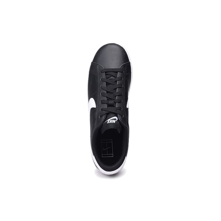 Nike Теннисные кроссовки Classic из синтетической кожи, низкие, мужские, кроссовки, черно-белые 683613-014