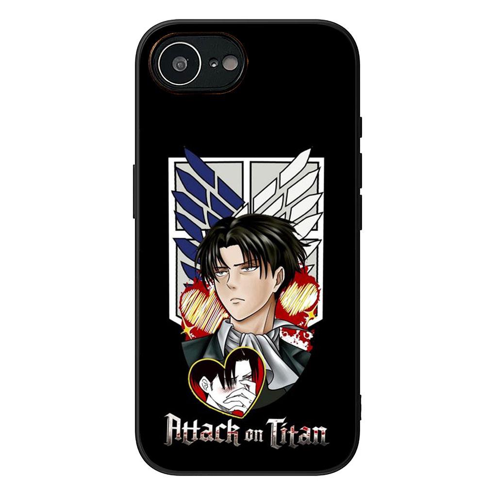 Soft Cover for Xiaomi Redmi Note 12 11 10 Pro 10A 10C 12C 14C A4 Note12 5G Coque Phone Case Attacks on titan