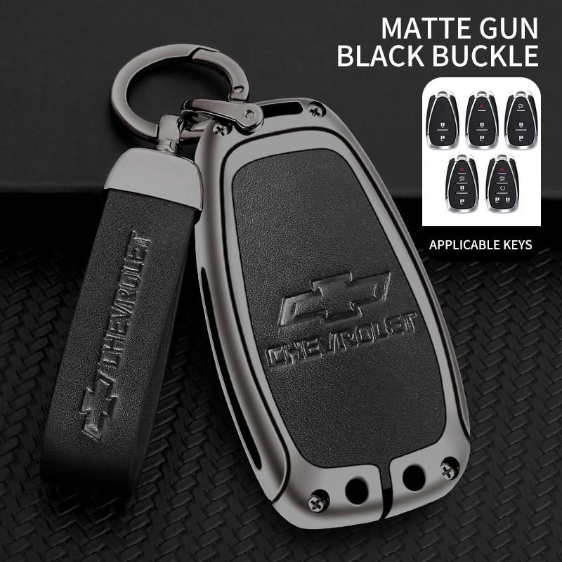 AABHO1 Alloy Car Remote Key Case Cover Shell For Chevrolet Chevy Malibu Camaro Cruze Traverse Spark Equinox Sonic Volt Bolt Accessories