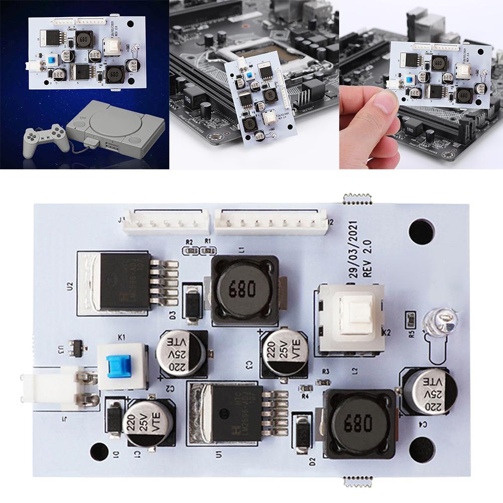 Для PS1PSU Толстая консоль Оригинальный блок питания Замена Блок питания 12 вольт Запчасти для ремонта игровой консоли для PS1 PlayStation 1