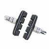 1 Pair 55mm Folding Bike Brakes Pads Bike V‑Brake Rubber Blocks with Nuts