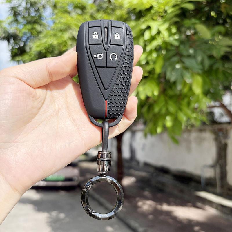 Автоаксессуары Защитный чехол-держатель для ключей автомобиля из силикона для Changan CS35 Plus CS55 PLUS CS75 Eado UNI-T UNI K Oushang X5 X7 EV