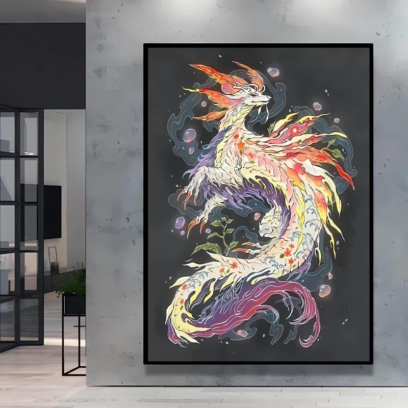 Print on Canvas Pokemon Swampert Poster Comics Pictures Not Fading Home Living Room Bedroom Wall Decoration Friends Gifts