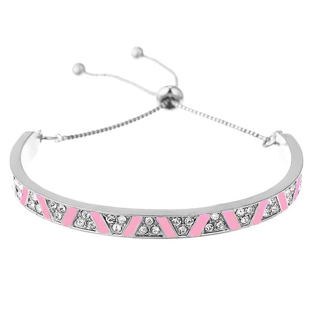 Браслеты из стерлингового серебра, регулируемая цепочка, браслет-подвеска для женщин и мужчин, ювелирный тренд