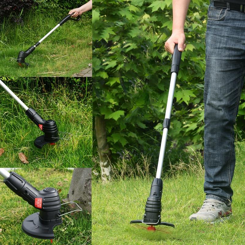 The Top Quality New Handheld Electric Lawn Mower Wireless Mowing Machine Portable Lightweight Trimmer Rechargeable Electric Mower Grass Cutter