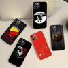 Коврики для ванной A-AbarthS-S Чехол для телефона для IPhone 11 13 16 12 17 14 15 Pro Max Plus Мягкая прозрачная задняя крышка Coque
