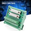 DB25 M6 Двойная розетка Монтаж на DIN-рейку Модуль интерфейса Клеммная колодка Разъем