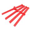 4Pcs Plastic Chisel Scraper Set Non Marring Prevent Strike Tool Safety Remover Red
