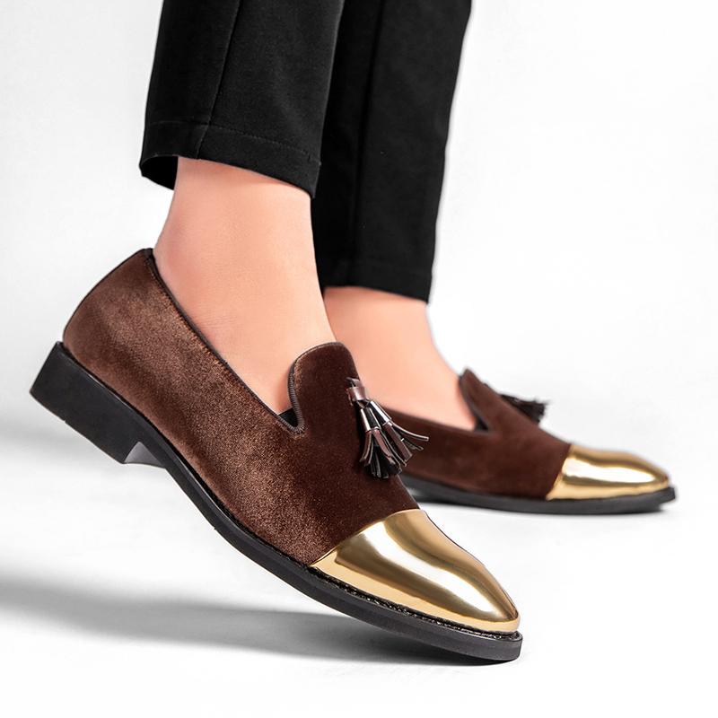 Дизайнерские бархатные лоферы с кисточками для мужчин, цвет пэчворк, свадебная вечеринка, платье, обувь для вождения, формальная обувь, zapatos hombre