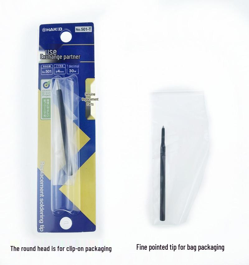 Жало для паяльника HAKKO 30/40/60Вт - Модели 501, 502, 503, 507, 508, BB4, BB6