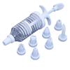 8 Pcs Nozzles Syringe Pen Cake Cream Pastry Cookie Decorating DIY Baking Tool